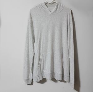 Light Gray Supersoft Double Knit Lightweight Hoodie Size XXL